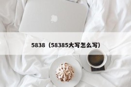 5838（58385大写怎么写）