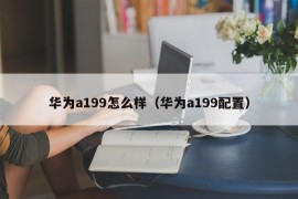 华为a199怎么样（华为a199配置）