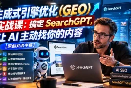 生成式引擎优化(GEO