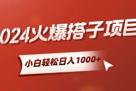 （10788期）小白轻松上手，日入1000 ，搭子项目