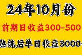 高手是怎么赚钱的.前期日收益500 熟练后日收益3000左右