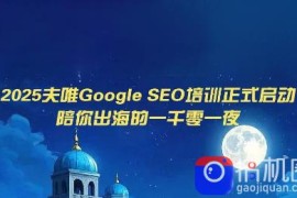 夫唯Google SEO培训课程(更新)