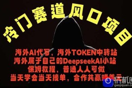 冷门赛道风口项目 海外AI代写！0成本运作完全免费！当天注册当天接单，接单接到手抽筋，无脑…
