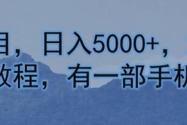 卖考研项目，日入5000 ，2024年最新保姆级教程，有一部手机就能操作