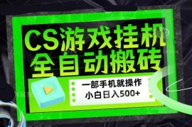 CSGO游戏挂G捡漏搬砖，超稳定的项目，带领1000 小白实现日入500 ，数据可视频验证【揭秘】