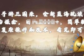 手游三国杀最新蓝海玩法，简单粗暴，无需复杂的操作和技术，看完即可上手【揭秘】