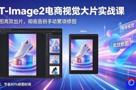 GPT-Image2电商视觉大片实战课，一键出图高效出片，彻底告别手动繁琐修图(更新)