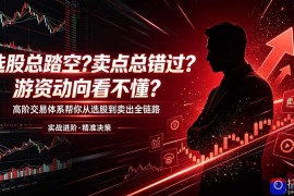 选股总踏空？卖点总错过？游资动向看不懂？高阶交易体系帮你从选股到卖出全链路(更新6月