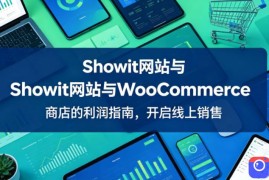 Showit网站与WooCommerce商店的利润指南，开启线上销售【原创双语字幕】