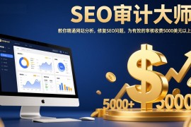 SEO审计大师：教你精通网站分析，修复SEO问题，为有效的审核收费5000美元以上！