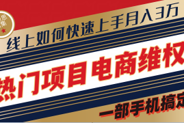 普通消费者如何通过维权保护自己的合法权益线上快速出单实测轻松月入3w 