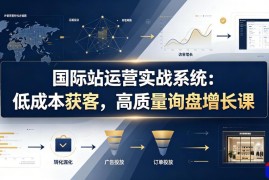 国际站运营实战系统：低成本获客，高质量询盘增长课(更新26年)