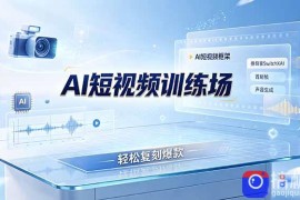 老陈AI短视频训练场：AI短视频框架 换背景SwitchXAI 首尾帧 声音生成，轻松复刻爆款