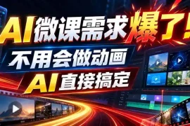 动画代做杀疯了！一单800 ，全程派单，小白也能月入2W