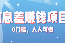 冷门的虚拟资料项目0门槛，人人可做，有人靠这个信息差，赚了6W （附详细教程）