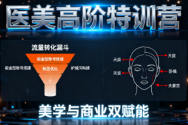 0-1000万医美高阶特训营课程