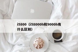 i5800（i58000h和9000h有什么区别）