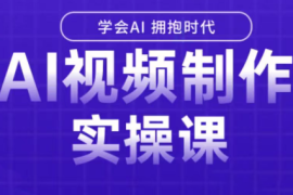 白羊老师·Ai视频制作实操课(更新3月)