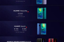 华为mate20价格(华为mate20pro参数配置)