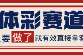 小红书某音体彩赛道引流获客 自热矩阵日引200 