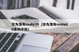 华为发布mate30（华为发布mate60系列手机）