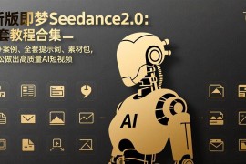 （17398期）新版即梦Seedance2.0：5套教程合集，40 案例、全套提示词、素材包，轻松做出高质量AI短视频