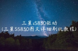 三星s5830国行刷机包(三星s5570刷机)