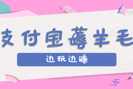 用支付宝边玩边赚！记账发圈薅羊毛攻略，每月稳赚50-200元（亲测到账）