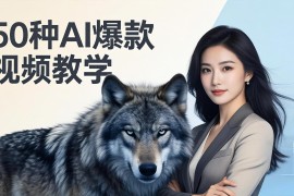 50种AI爆款视频教学：影视级古诗词 治愈萌宠 山海经蛟龙，高阶宝典商业落地