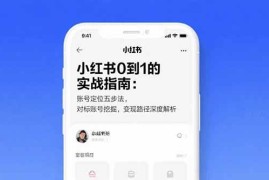 （15566期）小红书0到1的实战指南：账号定位五步法，对标账号挖掘，变现路径深度解析