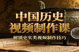 中国历史视频制作课：疆域地图集 参考文案 练习素材，解锁史实类视频制作技巧