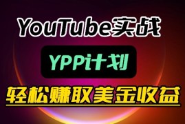 麦子甜带你玩转YouTube（YPP）：月入过1W实操课