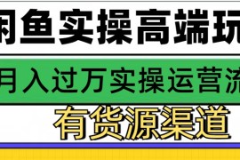 闲鱼无货源电商，操作简单，月入3W 