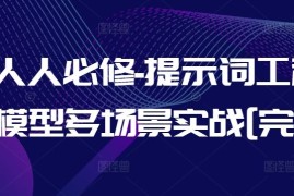 AI人人必修-提示词工程 大模型多场景实战[完结]
