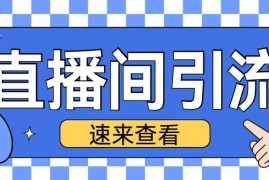 抖音直播间引流创业粉玩法日引200 精准粉丝【揭秘】