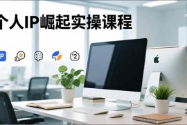 （16616期）个人IP崛起实操课程，IP思维塑造 赛道精准调研 账号高变现搭建 内容创作