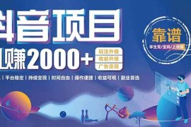（15138期）抖音小游戏，日收益2000 暴利逆袭 玩法升级 收益升级 广告变现