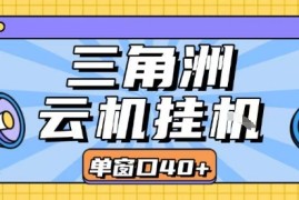 三角洲全自动挂G跑刀实操课程单窗口30 可批量矩阵操作不吃电脑配置开机就能干【揭秘】