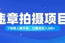 （11698期）随手拍也能赚钱？对的日入300 