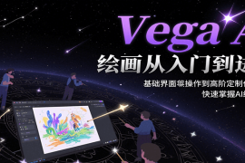 Vega AI绘画从入门到进阶，基础界面操作到高阶定制化模型训，快速掌握AI绘画技能