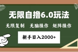 （13624期）年底无限撸6.0新玩法，单机一小时18块，无脑批量操作日入2000 