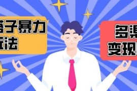 搭子交友群暴力变现玩法，抖音快手等多渠道变现玩法，月收益轻松突破1.6W 【揭秘】