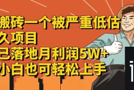 （12325期）得物搬砖 一个被严重低估的长久项目 一单30—300  实操已落地 月…