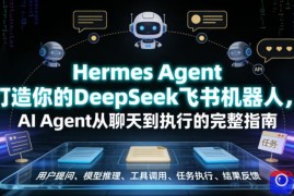 Hermes Agent打造你的DeepSeek飞书机器人，AI Agent从聊天到执行的完整指南