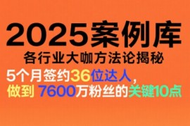 波波来了案例库(更新11月)