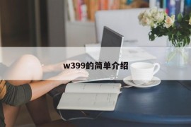 w399的简单介绍