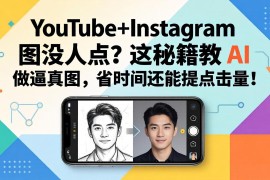 YouTube Instagram图没人点？这秘籍教 AI 做逼真图，省时间还能提点击量