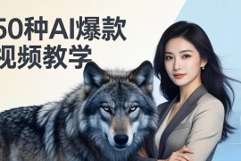 （17815期）50种AI爆款视频教学：影视级古诗词 治愈萌宠 山海经蛟龙，高阶宝典商业落地