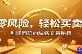 零风险域名交易实战秘籍：新手安全买卖教学，选品定价谈判实现收益翻倍