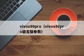 vivox80pro（vivox80pro骁龙版参数）